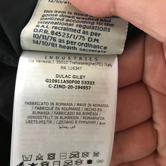 Moncler Men's Half-Zip Gilet Light Down Vest 5 2XL - Picture 8 of 12